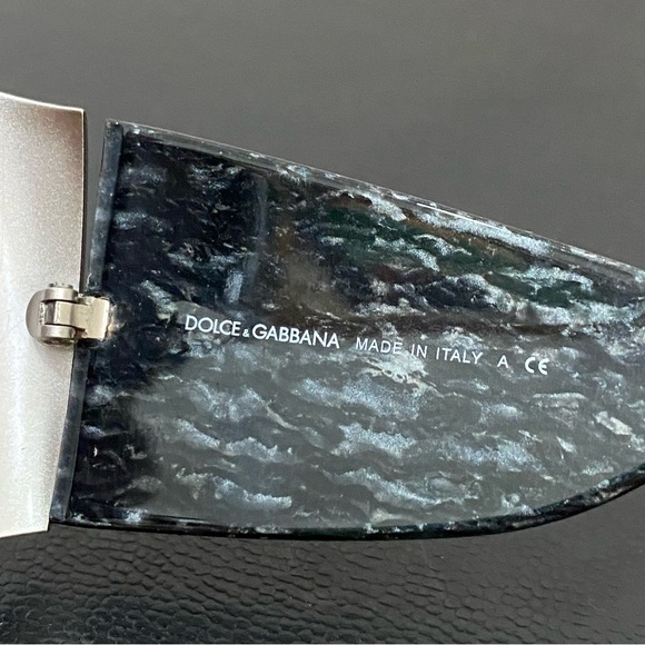 D&G DOLCE & GABBANA DG2019-M 342/8G 120 3N Oversized Oval Wrap Around Sunglasses - Picture 11 of 16